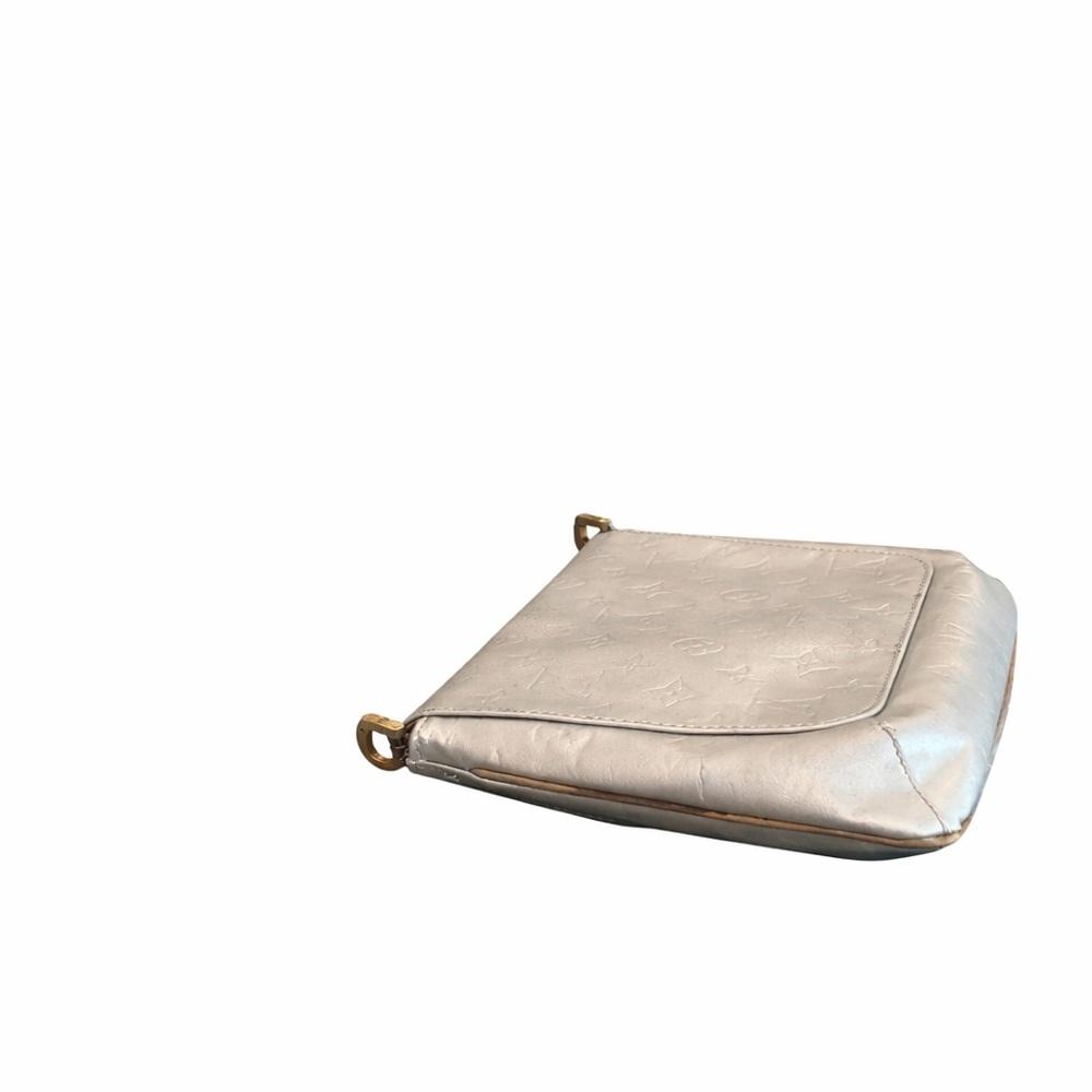 Louis Vuitton Silver LV Logo Vernis Leather Thompson Street Bag READ DESCRIPTION - Picture 9 of 11
